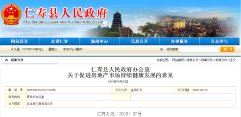 房地產調控深入 仁壽、眉山、西昌、自貢出臺最新樓市新政